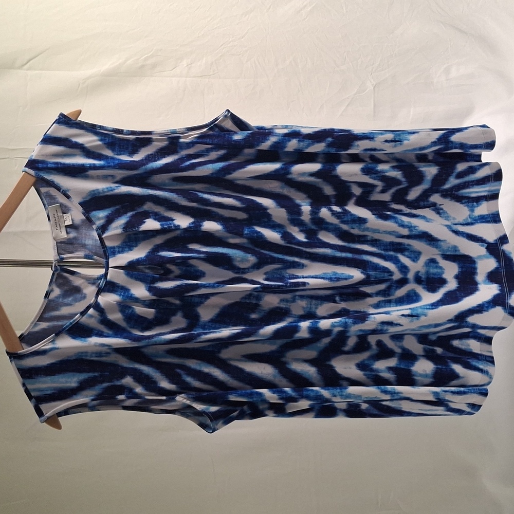 Tahari Women's Sleeveless Blouse Top 3X